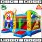 giant outdoor commercial bouncy castle for kids , used inflatable combo for sale