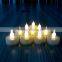 plastic colorful piller LED tealight candles