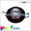 glass crystal led downlight housing for MR16 LED ceiling lamp accessory