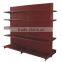 Supermarket retail store wooden display shelf