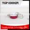 healthy high temperature coating casserole with lid
