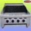 stainless steel charcoal barbecue grill