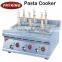 counter top commercial pasta cooker 6 pots
