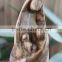 Olive Wood Carved Christmas Figure of Holy Family in Bethlehem