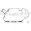 Hot Sale Home Decoration Borosilicate Glass Tea Coffee Pot