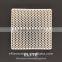 70*70*20 Round hole honeycomb ceramics for metal filtration ceramic filters for casting foundry