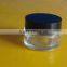 5g/ 10g cheapest food-grade clear glass Container glass jar for sale