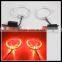 12V 5W red color 80mm 2.5 inch led angel eyes headlight for car led halo rings