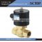 brass solenoid valves Fluid Control valve 3/8 HIGH PRESSURE SOLENOID VALVES