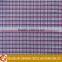 wholesale customized plaid yarn dyed woven fabric for mens shirts