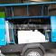 70kw 7 bar oilless diesel power towable trailer 353cfm/min screw compressor
