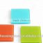High Quality Candy Color Tempered Glass Coaster Pad