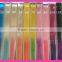 pretty three tone hair two tone hair extension rainbow clip in hair extension