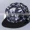 High Quality Wholesale Fashion Blank Snapback Baseball Cap/Curve brim Snakeskin baseball hiphop cap