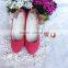 2015 New women's flat shoes matte surface shallow mouth single work shoes simple sexy female boat shoes wholesale
