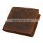 hot selling!vintage cheap genuine crazy horse leather men zipper wallet ,customize RFID blocking cheap men wallet