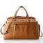 Designer woman leather overnight weekend bag
