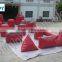 Factory price 0.6-0.9mm PVC paintball bunkers made in china