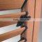 Manual swing aluminium louver