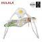 Remote control plastic seat baby swing/musical swing bouncer chair