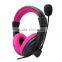 Hifi computer cheap gaming headphone with microphone volume control