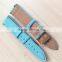 PAD Canvas Stitching Leather Activity Nylon Watch Bands