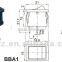 3pin mini rocker switch,TOP Quality copper pins rocker switches,round type Rocker Switch