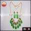 2015 wholesale Fashion New Trend Necklace Jewelry set