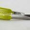 2016 BBQ tool baking utensil stainless steel & nylon food tongs
