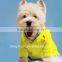 lovely pet clothes 100% cotton polo shirt for dog