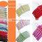 The HEAD stain colored padded hanger with lace,stain coat hanger ,made in china