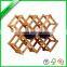 Adjustable Bamboo Single Bottle Wine Rack