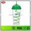 Translucent Double wall bpa free 20 oz dome lid tumbler with swirly straw