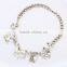 2015 of the latest design modern style gold silver chain necklace