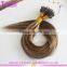 2016 Best Selling No Shedding Tangle Free Wholesale Price 100% Remy Brazilian Ombre Micro Ring Loop Hair Extensions