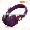 High Quality Top Design Wire Headphone Foldable Mutil Color Music Headband Headphone for PC and Latop