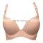 European style one-piece smooth seamless bra BC cup bra set