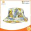 2014 Custom Floral Print Bucket Hats /Cheap Bucket Hats /Wholesale Bucket Hats