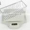 Wall mounted Bathroom accessories Chrome plated Brass Storage Basket