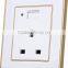 Highest Quality Output Current 10A 3 Plug Wall Socket With USB