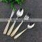 Turkish dinnerware stainless steel royalty line cutlery set