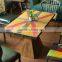 Pictures of latest wooden dining table designs