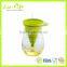 FDA LFGB Larger Thicker Silicone Foldable Funnel, Collapsible Colander, Strainer