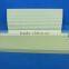 Rectangular Cordierite Ceramic BBQ Griddle With Natural(White/Yellow) Color and Free Of Heavy Metal/Cadmium