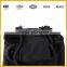 Black canvas tote bag for women, durable 16oz canvas handbag