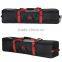 unfoldable studio flash light carry bag for photographic equipment