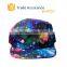 Galaxy Print 5 Panel Camper Hat Cap,Design 5 Panel Hat , 5 Panel Hat Wholesale Hats Caps