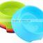 Plastic Candy Color Pet Cat Dog Puppy Rabbit Animal Practical Food Water Bowl