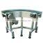 90 degree 180 degree turning roller/belt conveyor