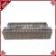 Hand-crafted rectangular fruit and vegetable storage basket for supermarket